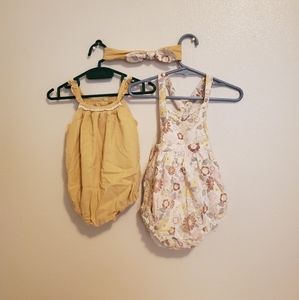 Baby girl rompers